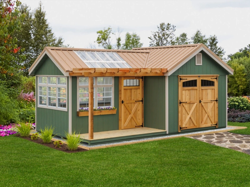 Greenhouse or a Garden Shed